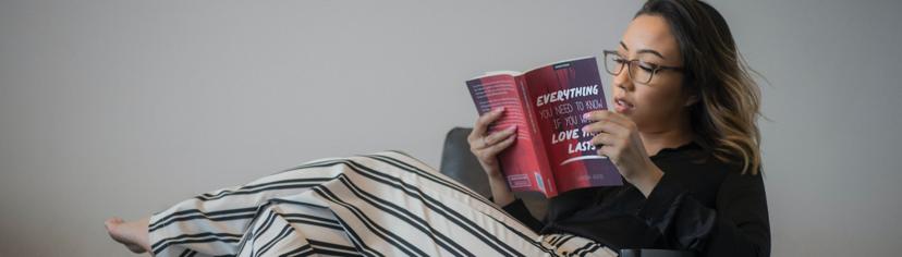 woman reading